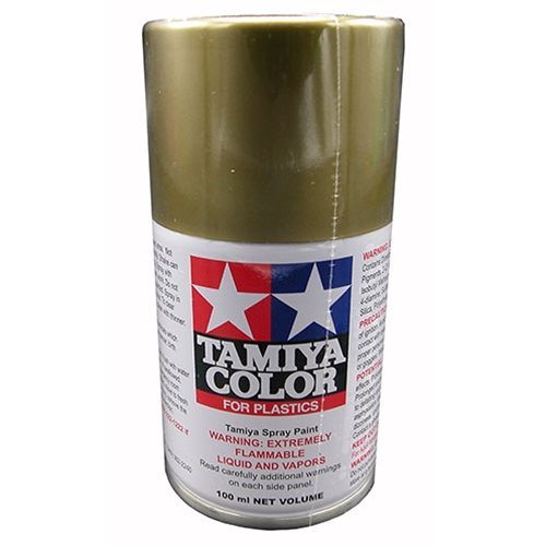 This is a 3oz can of Tamiya TS21 Gold Lacquer Spray Paint.[TAM85021]