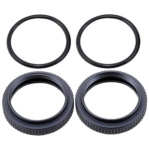 Tekno RC Aluminum Shock Adjustment Nuts (2).[TKR6013]